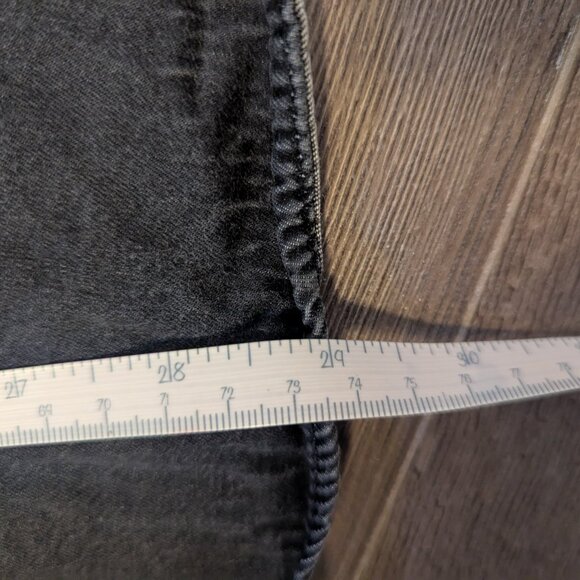 Men's Calvin Klein Black Denim Button-Up - Picture 8 of 8